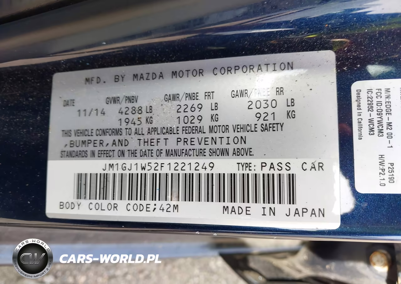 2015 Mazda Mazda6 I Grand Touring VIN:JM1GJ1W52F1221249 - 9