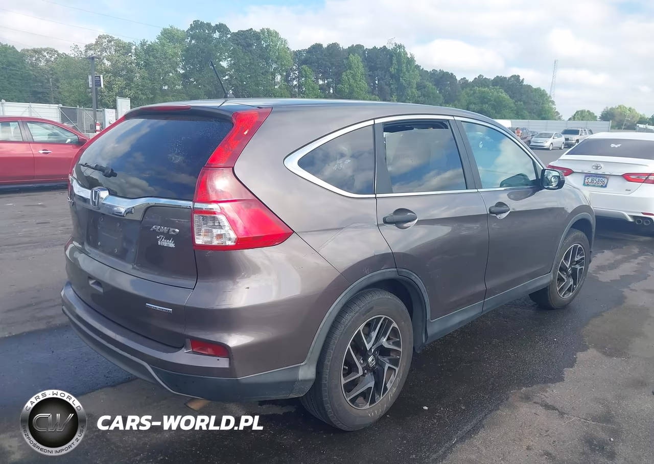 2016 Honda Cr-V Se VIN:2HKRM4H43GH639206 - 4