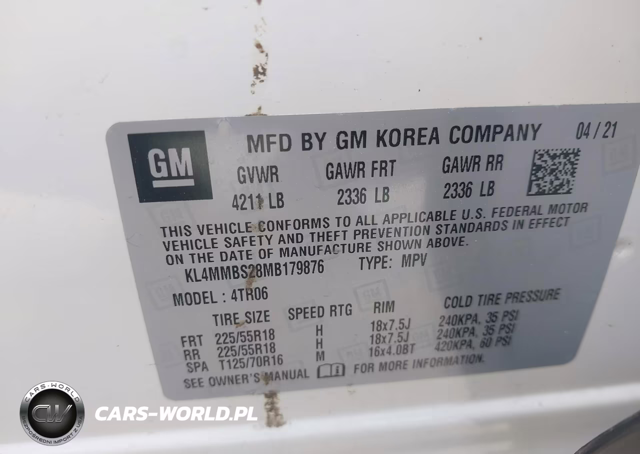 2021 Buick Encore Gx Fwd Preferred VIN:KL4MMBS28MB179876 - 9
