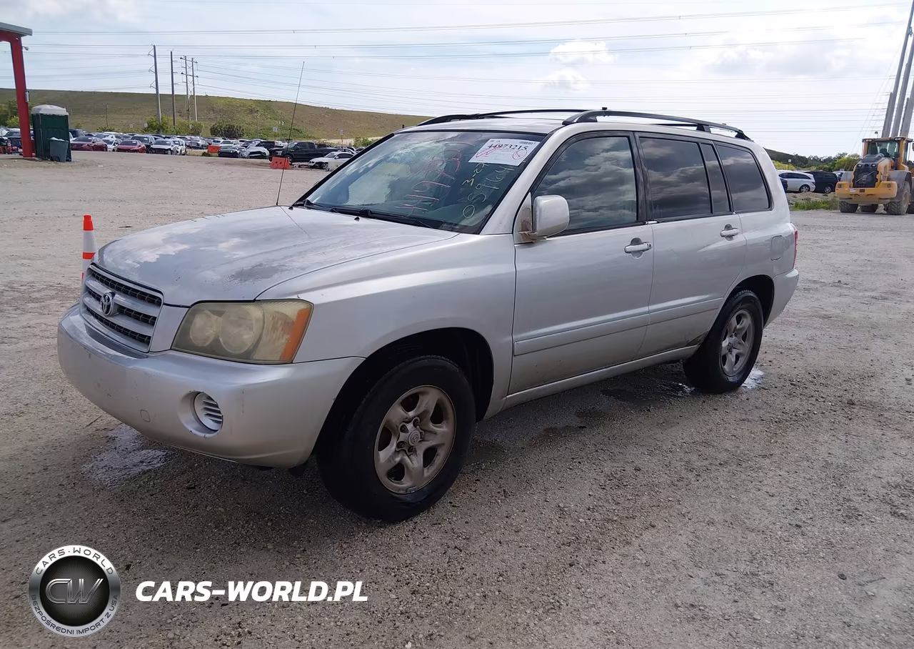 2003 Toyota Highlander VIN:JTEGD21A930059649 - 2