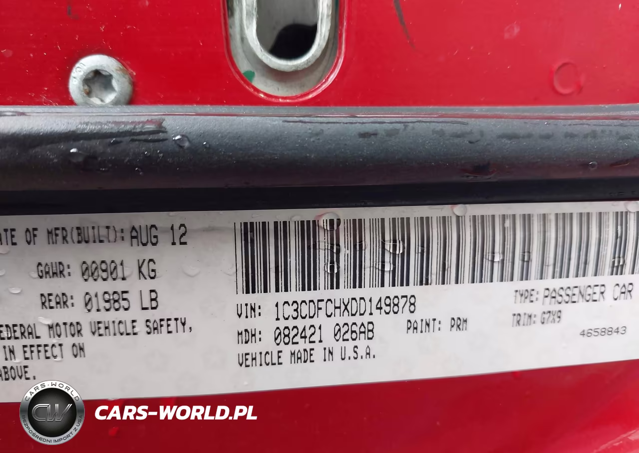 2013 Dodge Dart Limited VIN:1C3CDFCHXDD149878 - 9