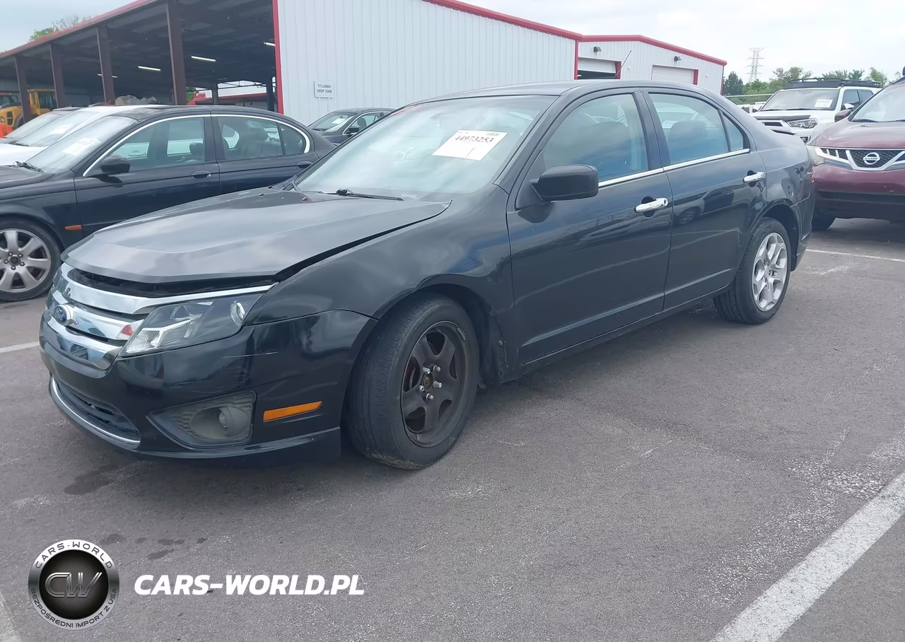 2010 Ford Fusion Se VIN:3FAHP0HA4AR427636 - 2