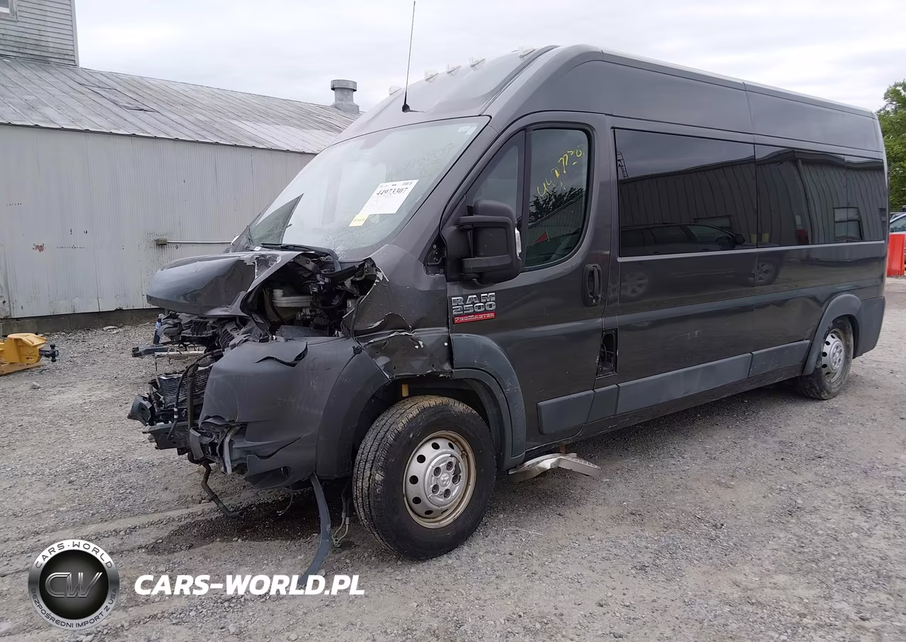 2015 Ram Promaster 2500 Window Van High Roof VIN:3C6TRVPG9FE512706 - 2
