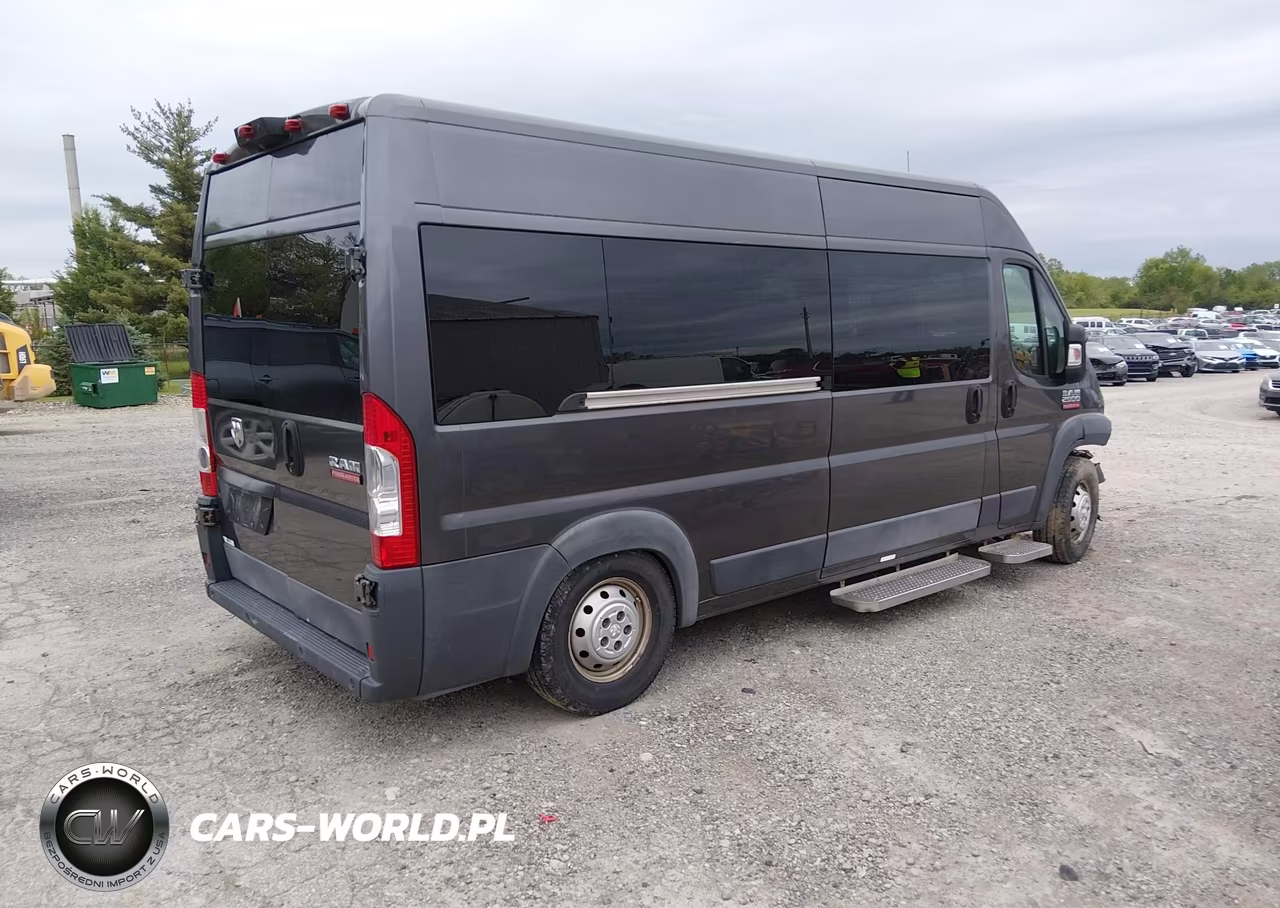 2015 Ram Promaster 2500 Window Van High Roof VIN:3C6TRVPG9FE512706 - 4