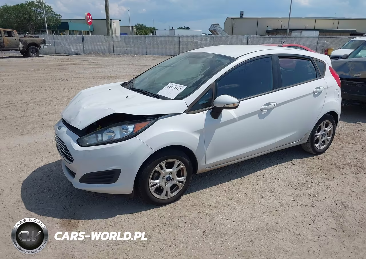 2015 Ford Fiesta Se VIN:3FADP4EJ0FM105607 - 2