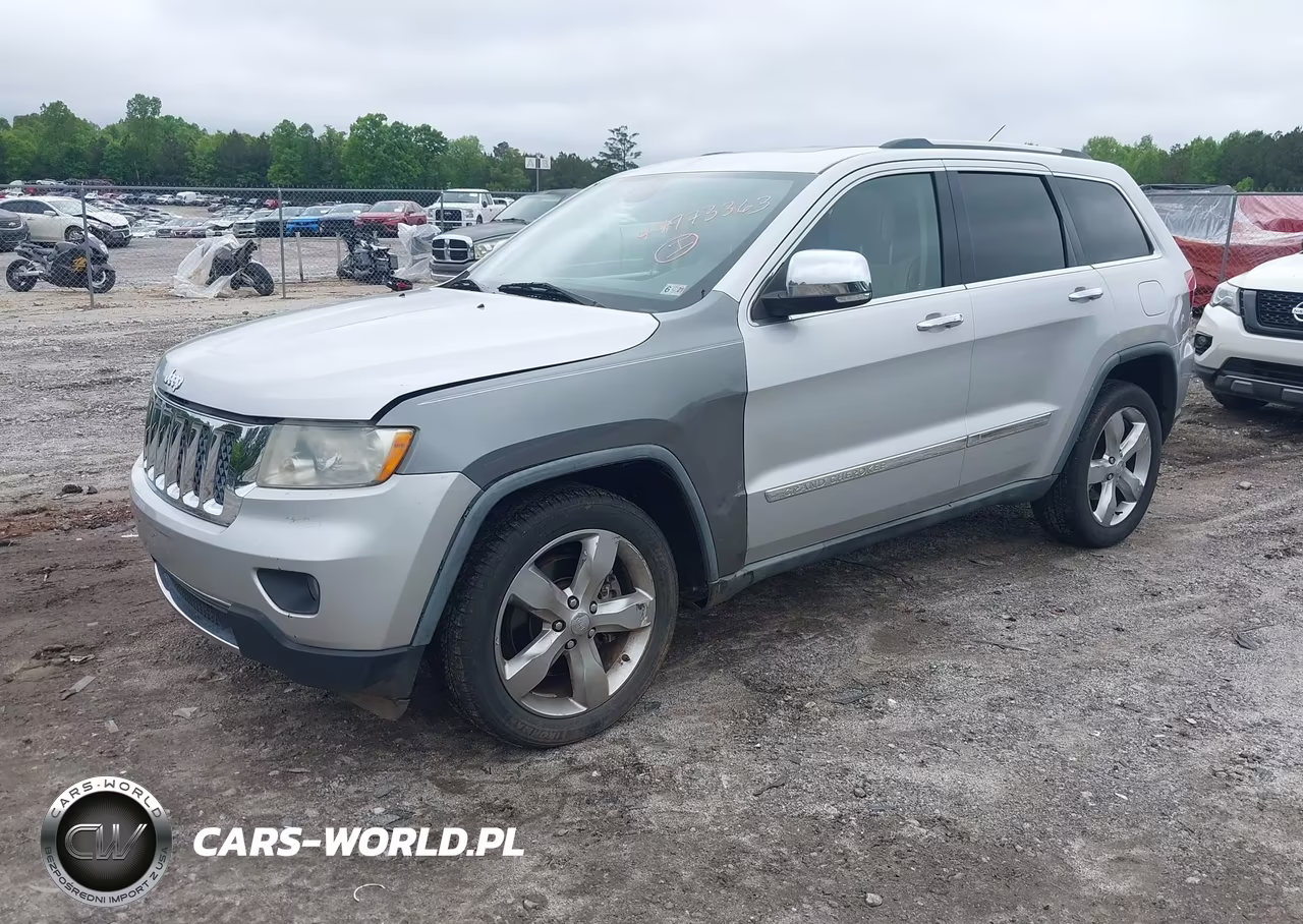 2011 Jeep Grand Cherokee Overland VIN:1J4RR6GT1BC605043 - 2