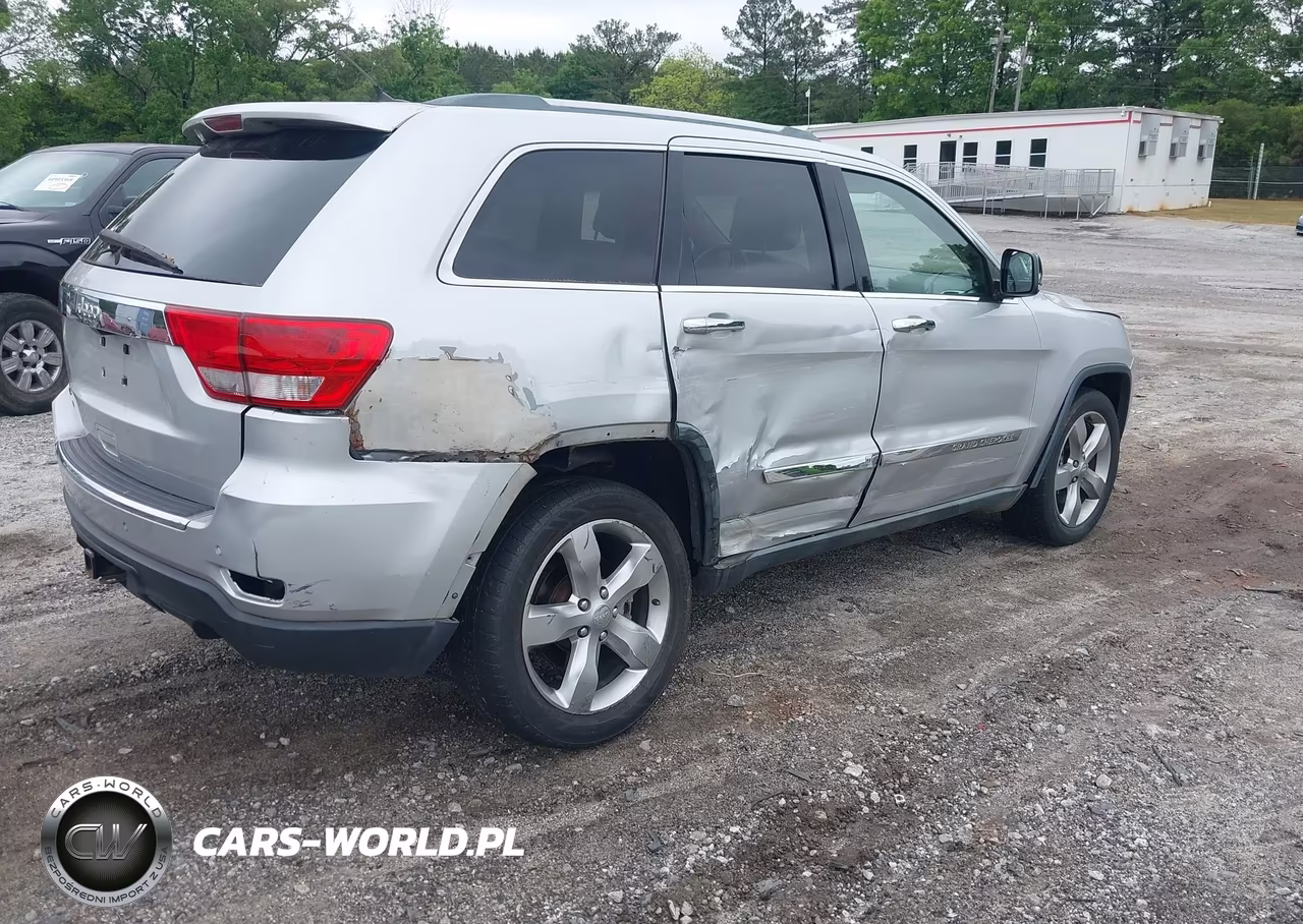 2011 Jeep Grand Cherokee Overland VIN:1J4RR6GT1BC605043 - 4