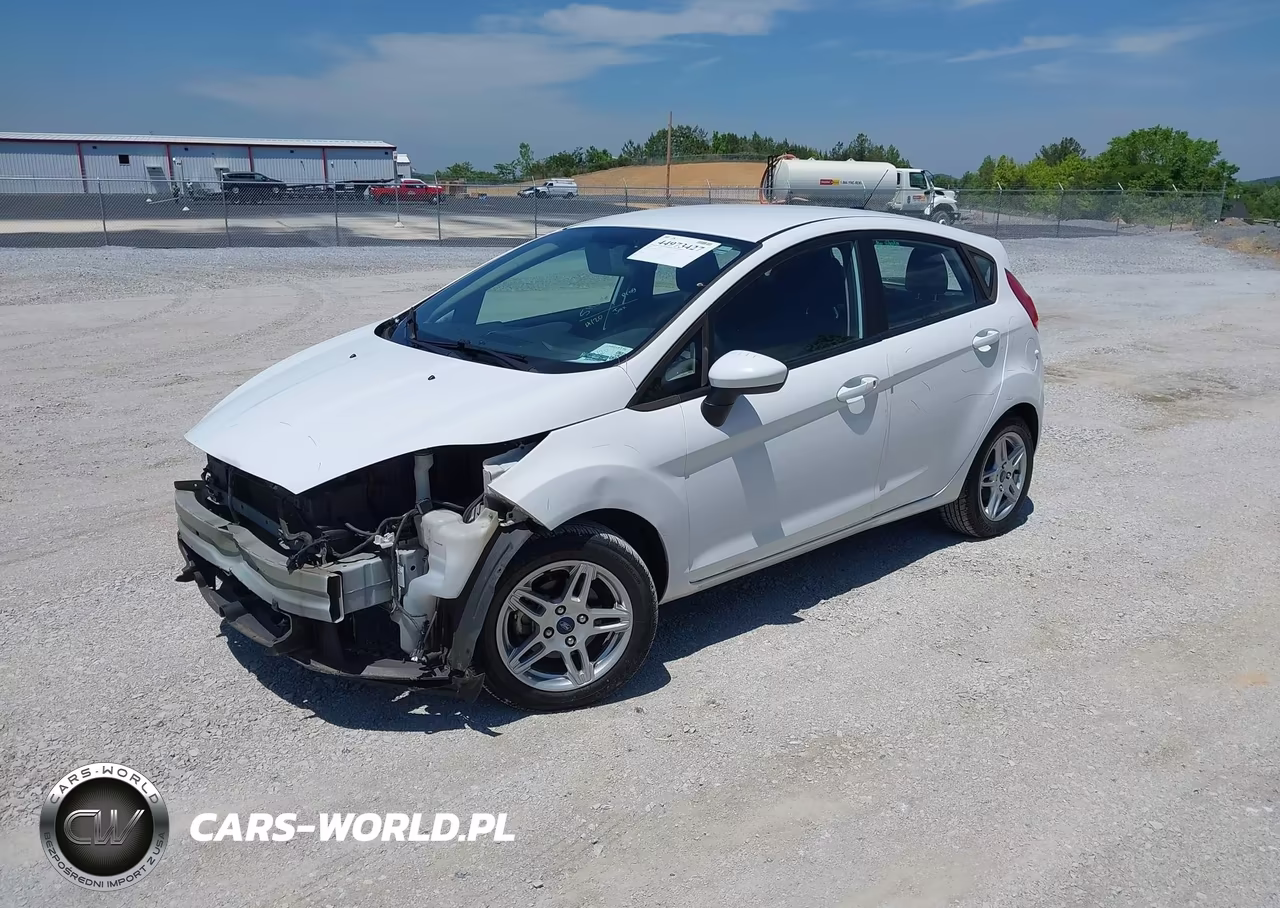 2019 Ford Fiesta Se VIN:3FADP4EJ5KM145370 - 2