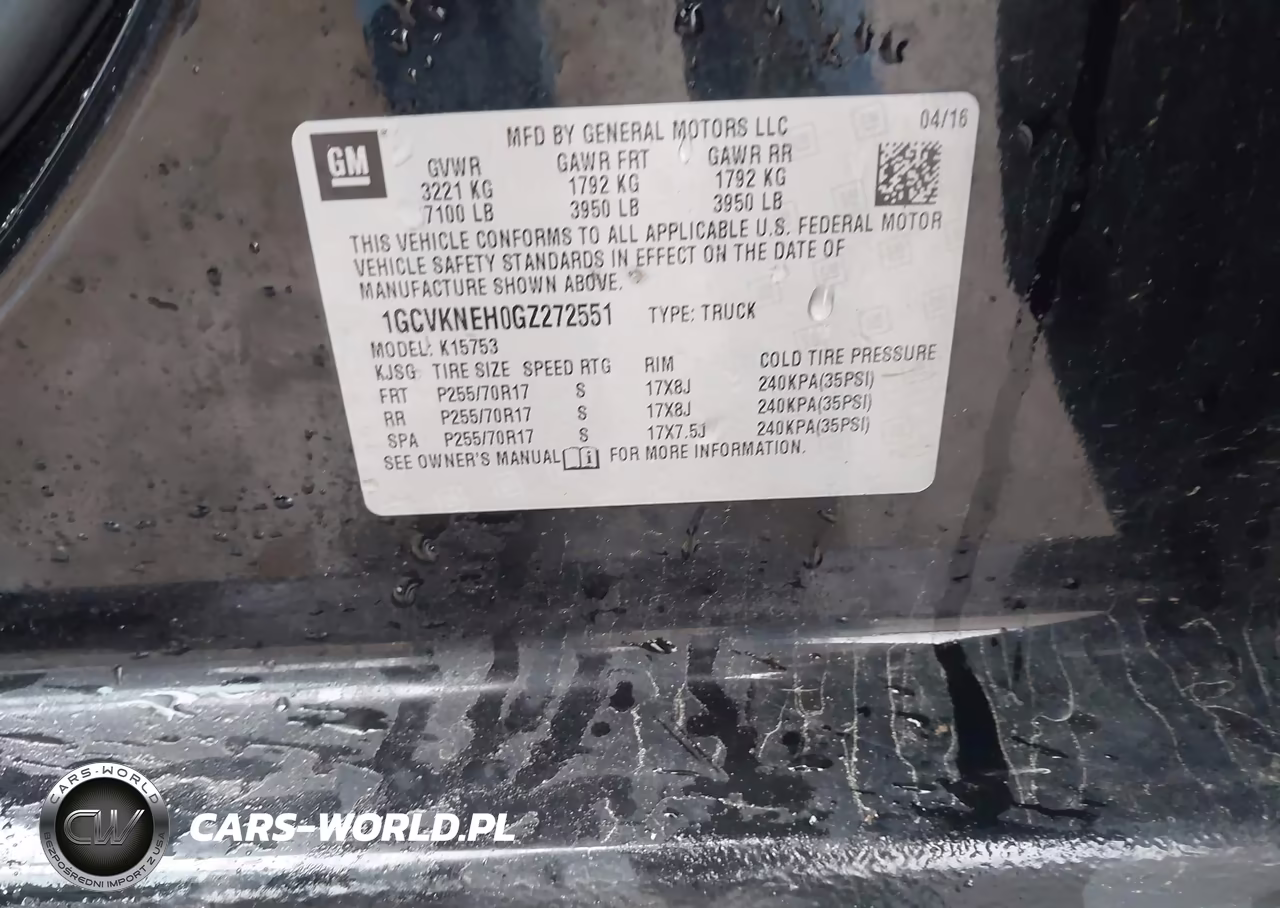 2016 Chevrolet Silverado 1500 Wt VIN:1GCVKNEH0GZ272551 - 9