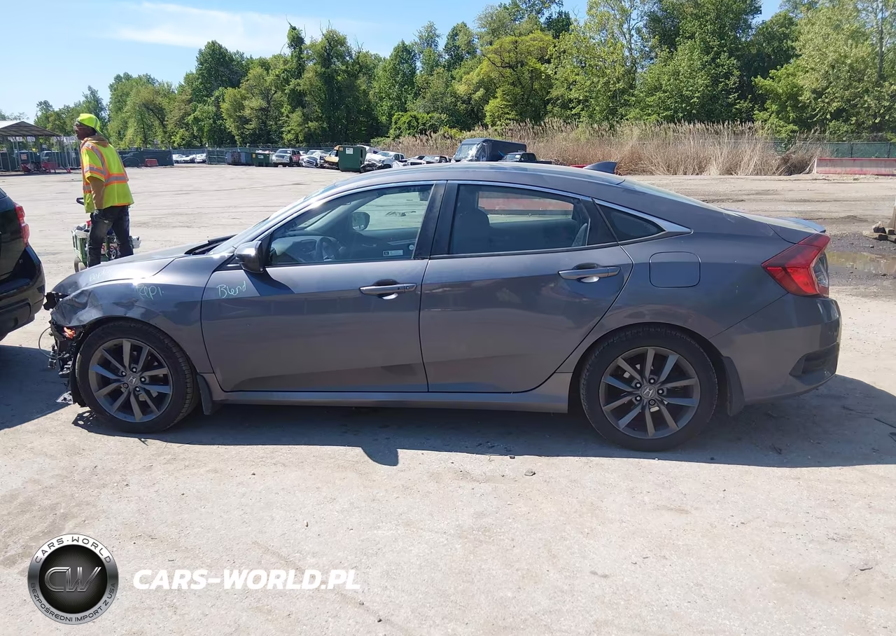 2019 Honda Civic Ex VIN:2HGFC1F38KH651272 - 15