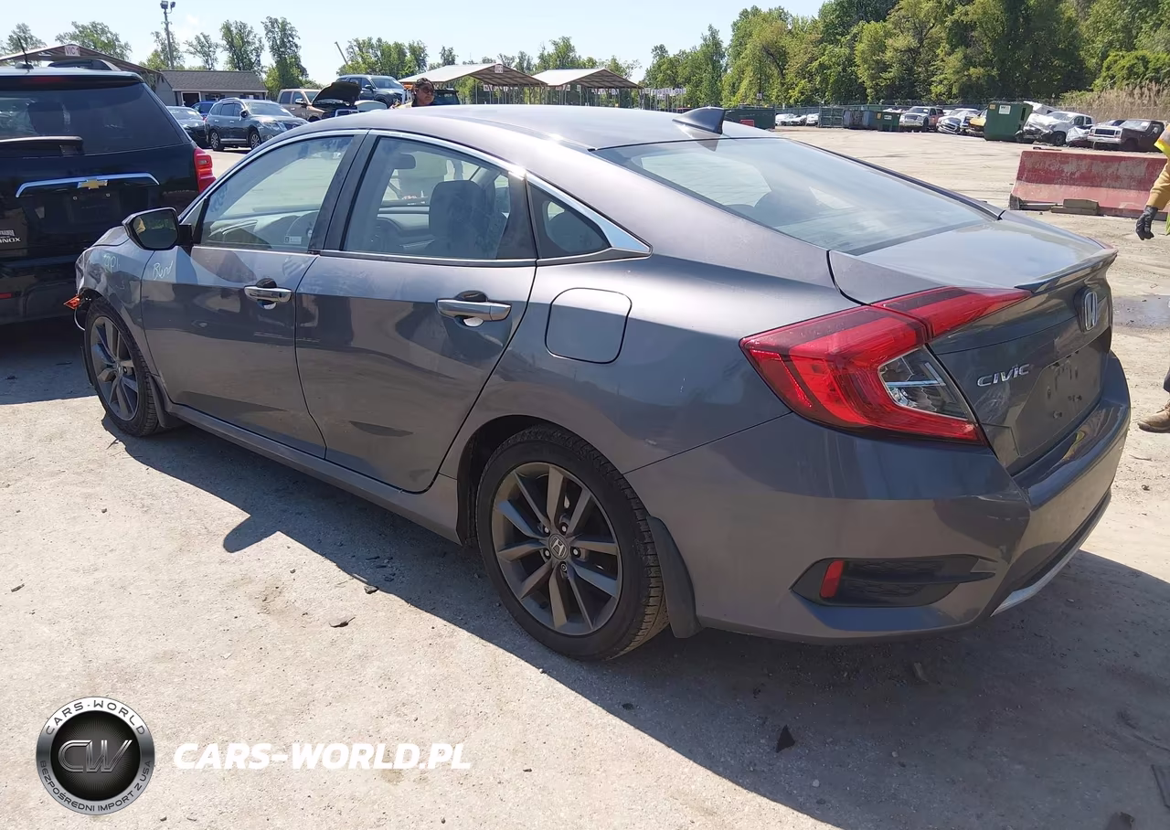 2019 Honda Civic Ex VIN:2HGFC1F38KH651272 - 3