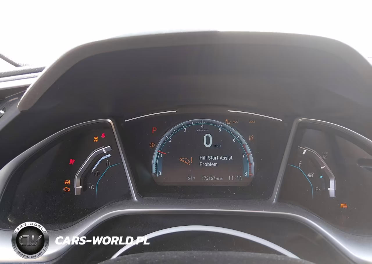 2019 Honda Civic Ex VIN:2HGFC1F38KH651272 - 7