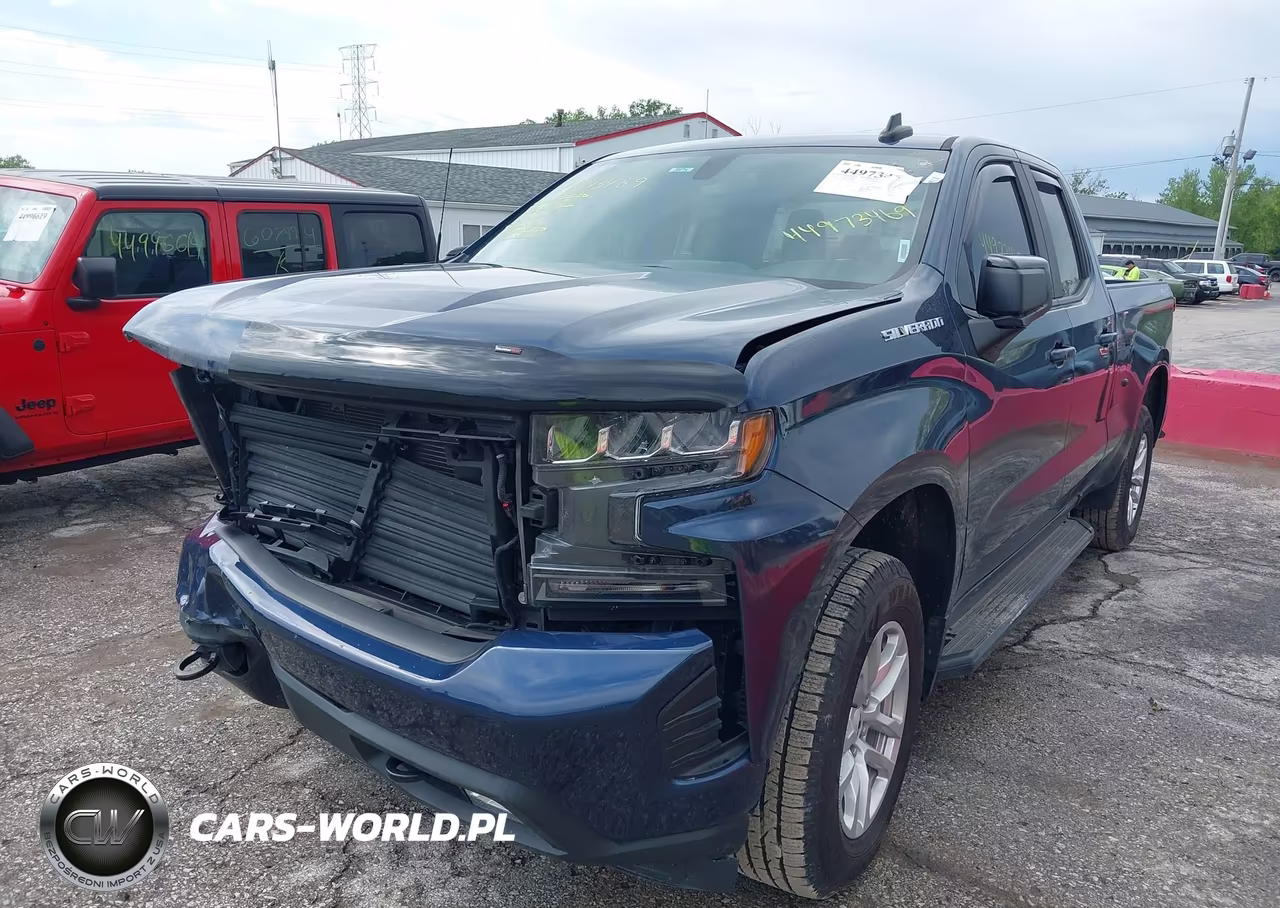 2019 Chevrolet Silverado 1500 Rst VIN:1GCRYEEDXKZ387860 - 2