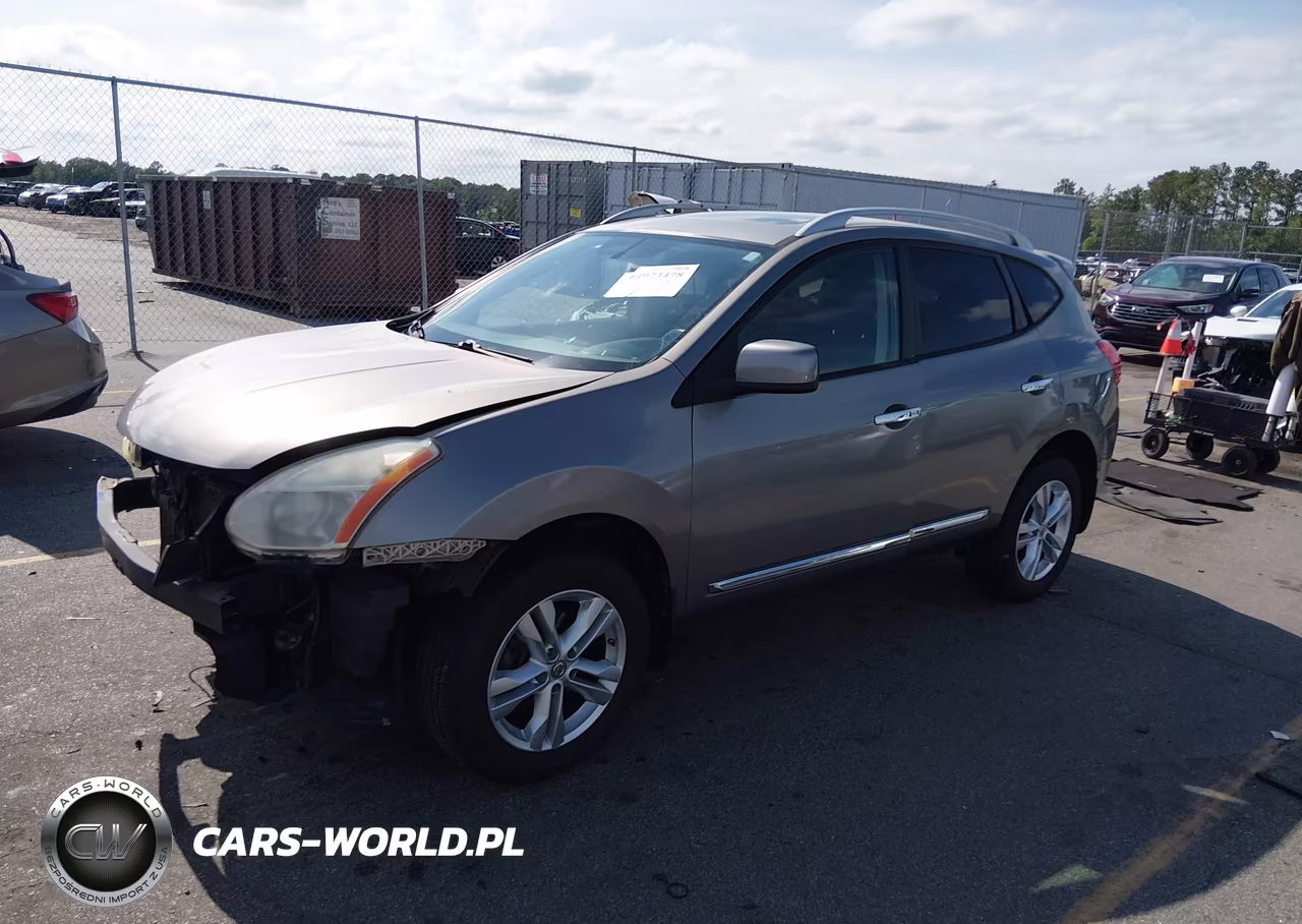 2013 Nissan Rogue Sv VIN:JN8AS5MT8DW530014 - 2