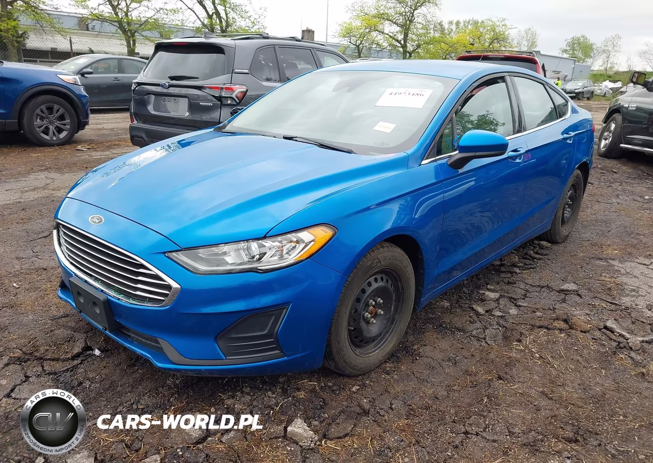 2019 Ford Fusion S VIN:3FA6P0G79KR276954 - 2