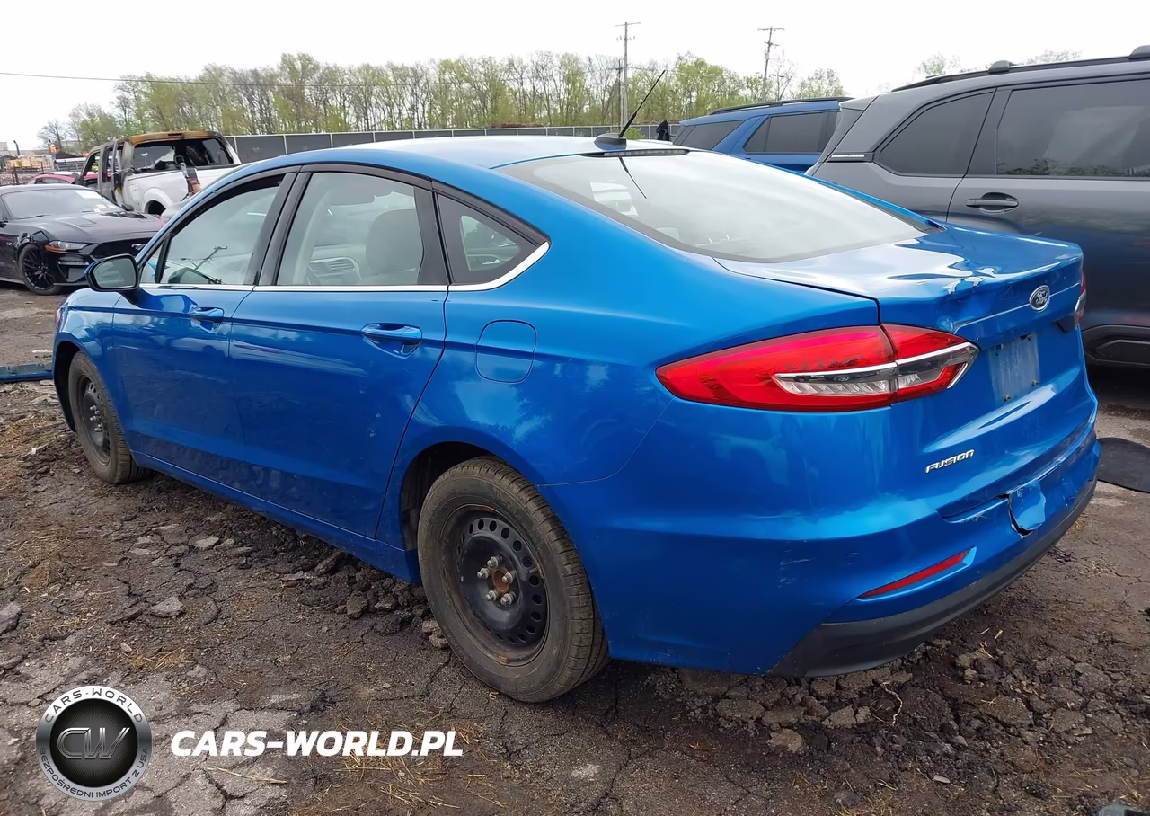 2019 Ford Fusion S VIN:3FA6P0G79KR276954 - 3