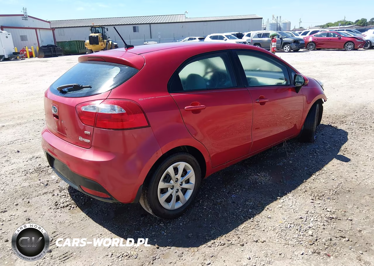 2013 Kia Rio Lx VIN:KNADM5A31D6100684 - 4