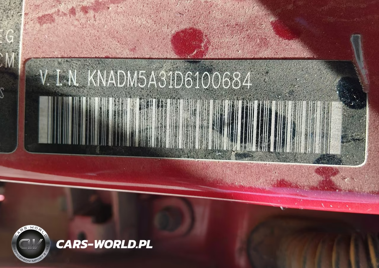 2013 Kia Rio Lx VIN:KNADM5A31D6100684 - 9