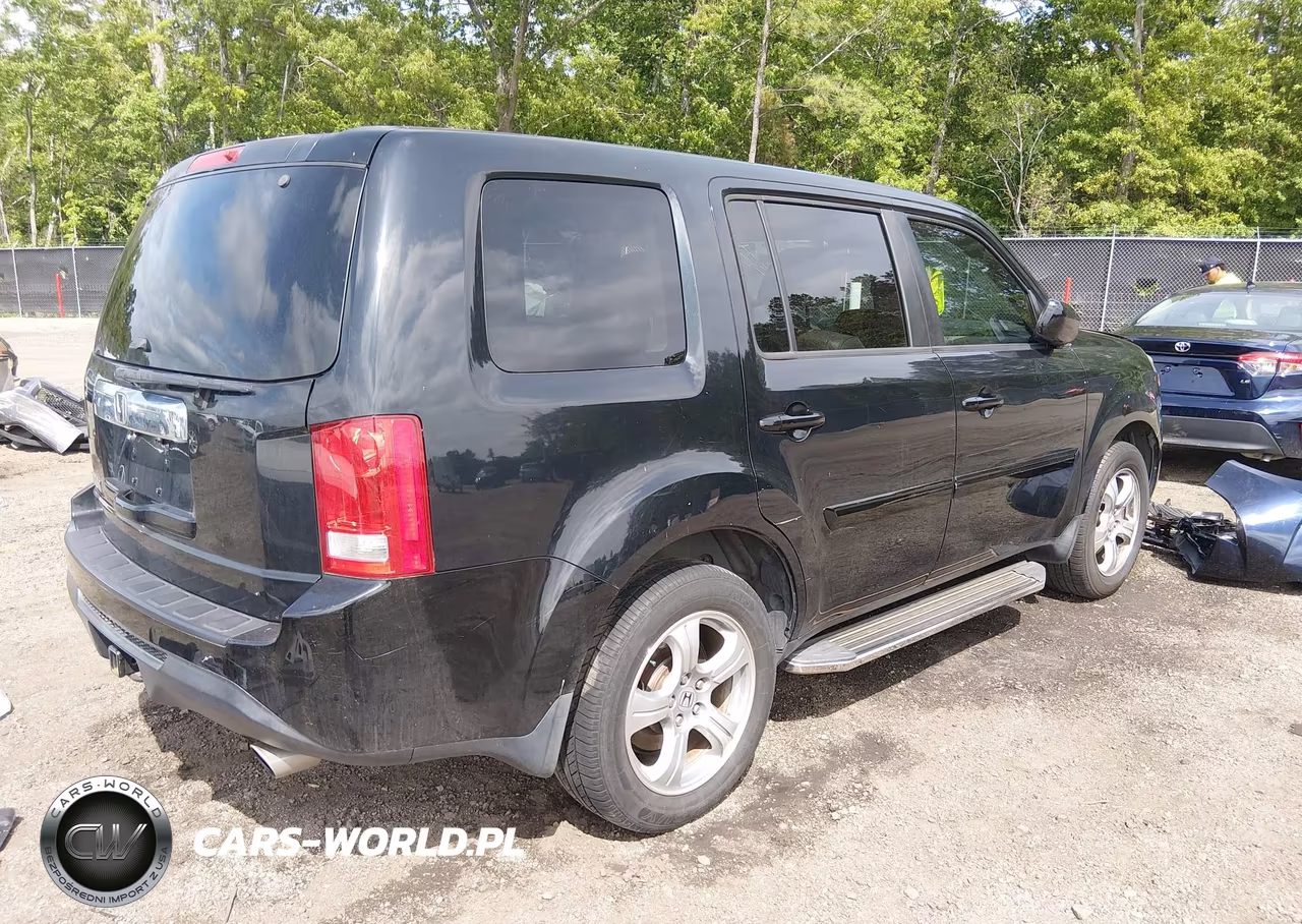 2015 Honda Pilot Ex-L VIN:5FNYF3H50FB014459 - 4