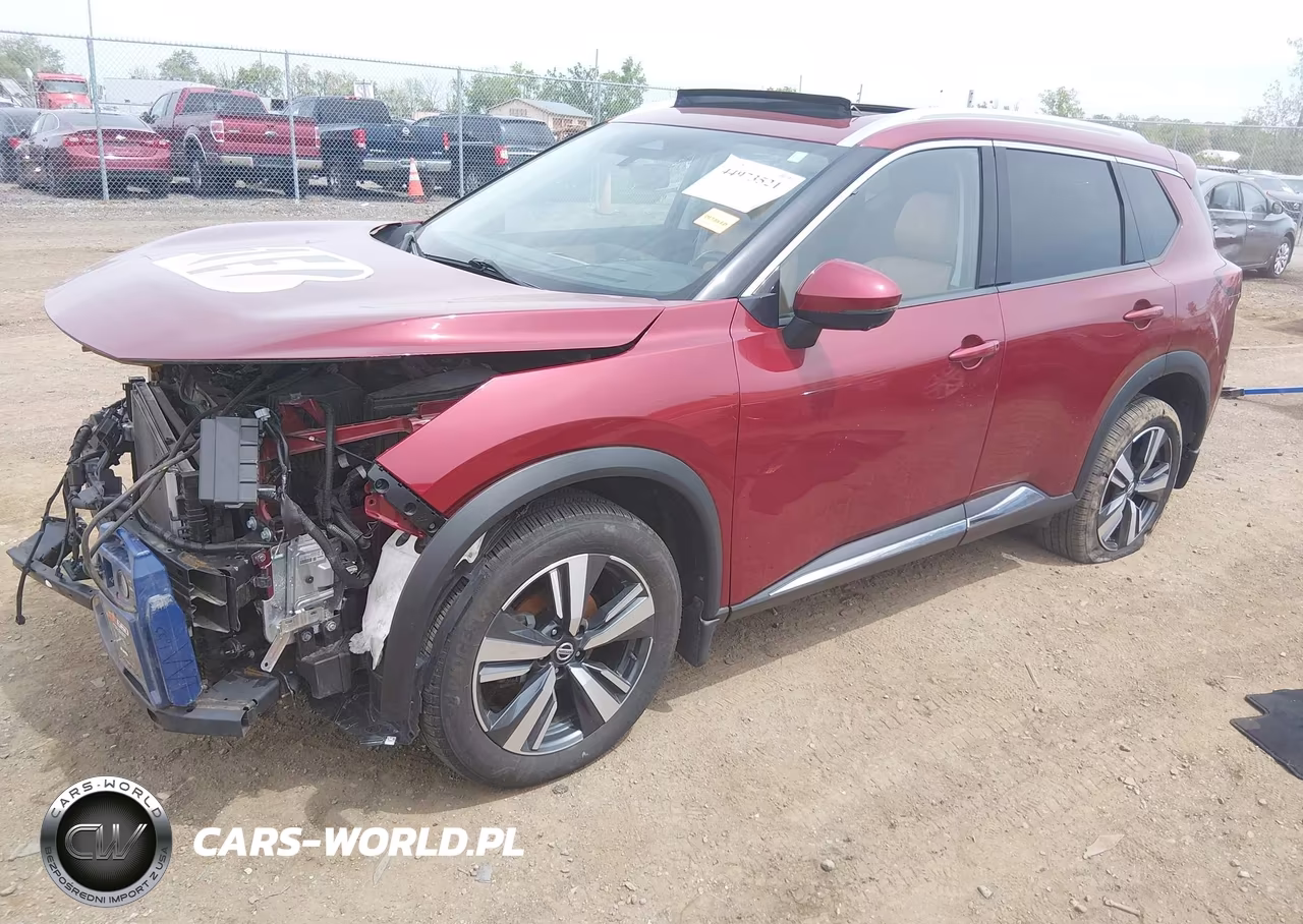 2021 Nissan Rogue Platinum Intelligent Awd VIN:JN8AT3DD3MW308765 - 2