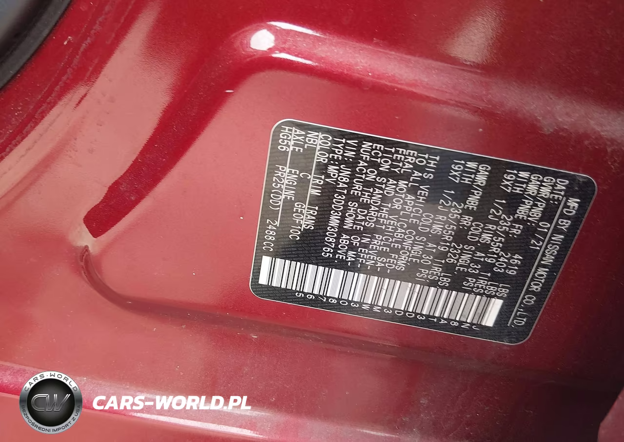 2021 Nissan Rogue Platinum Intelligent Awd VIN:JN8AT3DD3MW308765 - 9