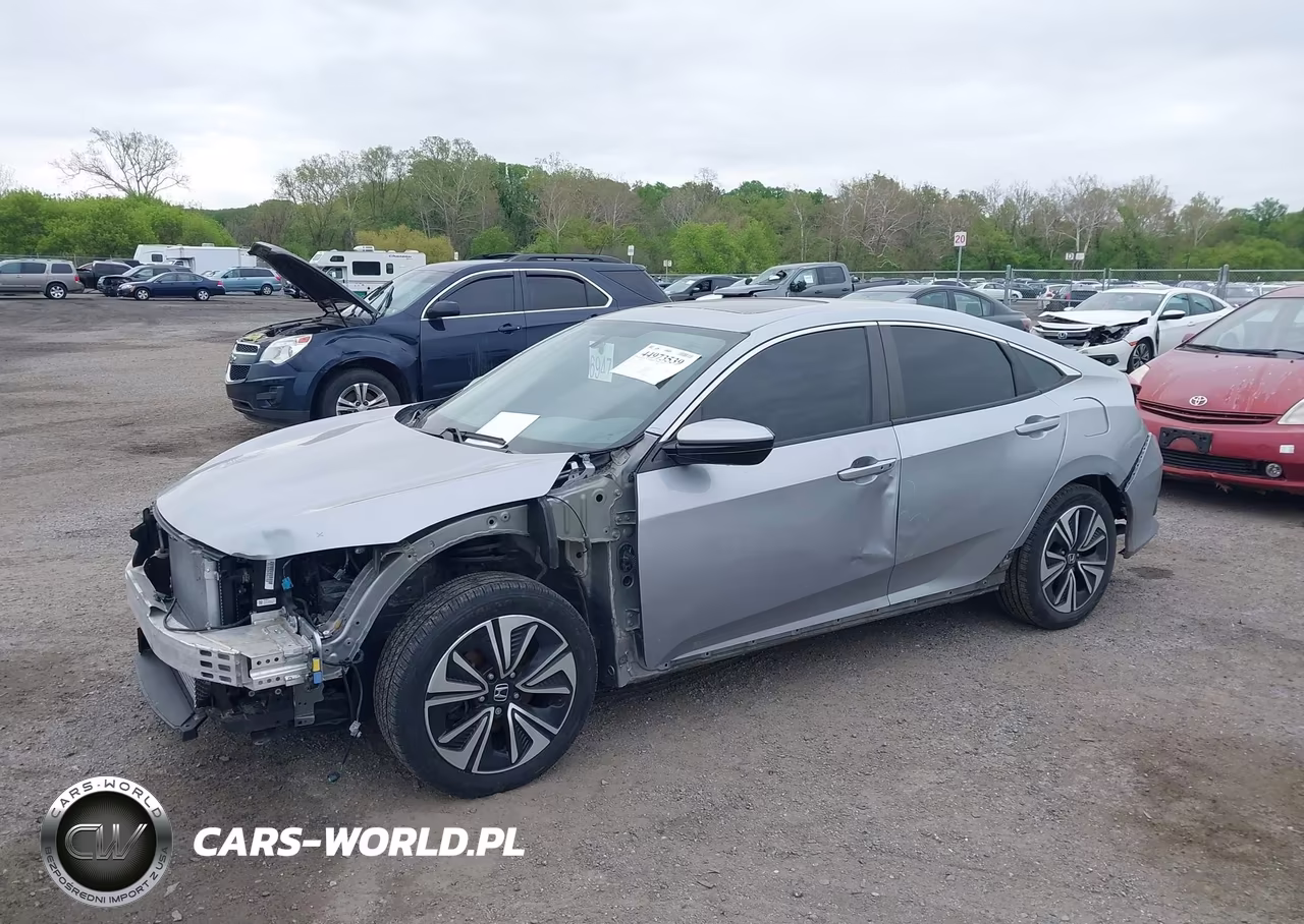 2018 Honda Civic Ex-T VIN:19XFC1E33JE001789 - 2
