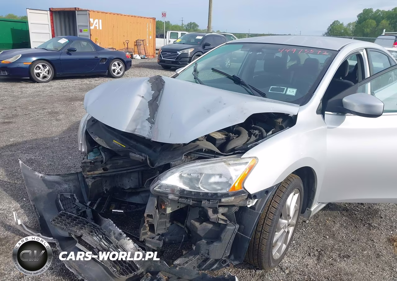 2013 Nissan Sentra Sr VIN:3N1AB7AP5DL760715 - 6