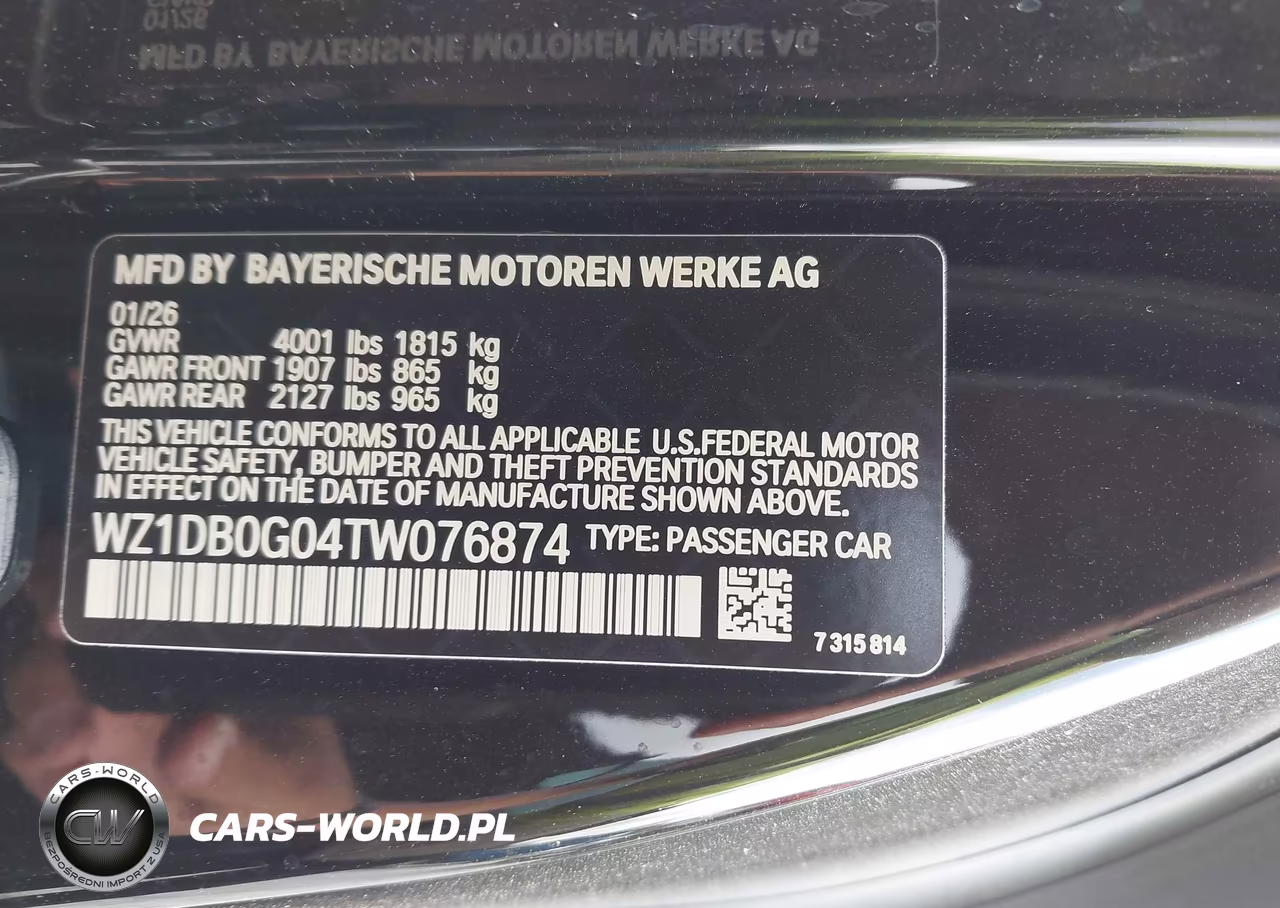 2026 Toyota Gr Supra 3.0 Premium VIN:WZ1DB0G04TW076874 - 9