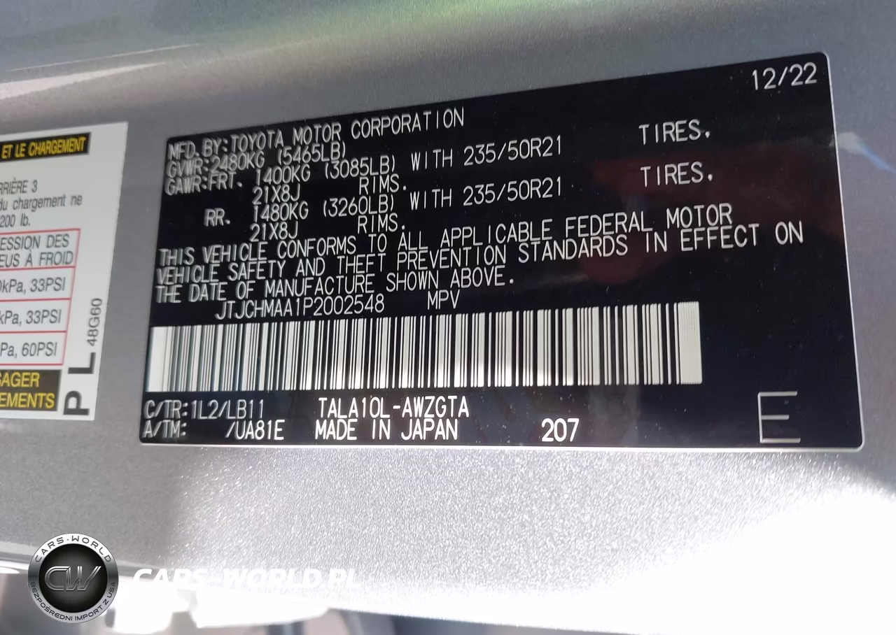 2023 Lexus Rx 350 Premium Plus VIN:JTJCHMAA1P2002548 - 9