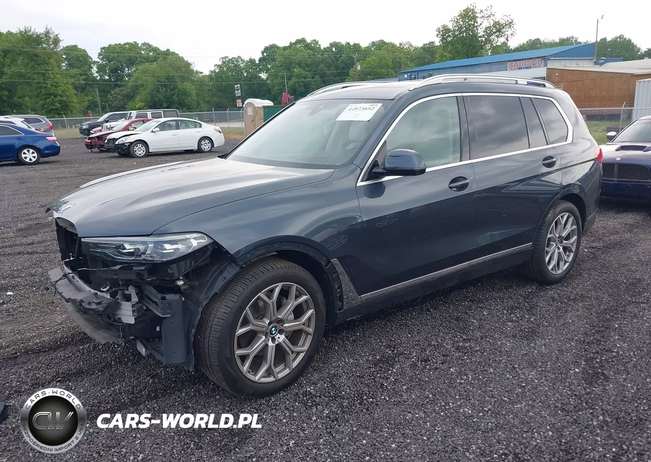 2022 BMW X7 xDrive40I VIN:5UXCW2C04N9N02692 - 2