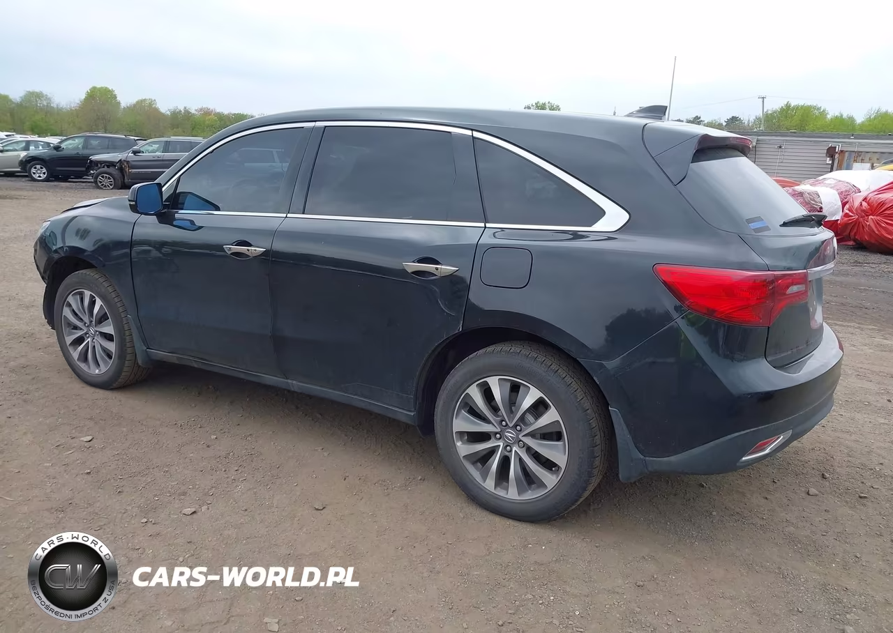2014 Acura Mdx Technology Package VIN:5FRYD4H40EB003719 - 3