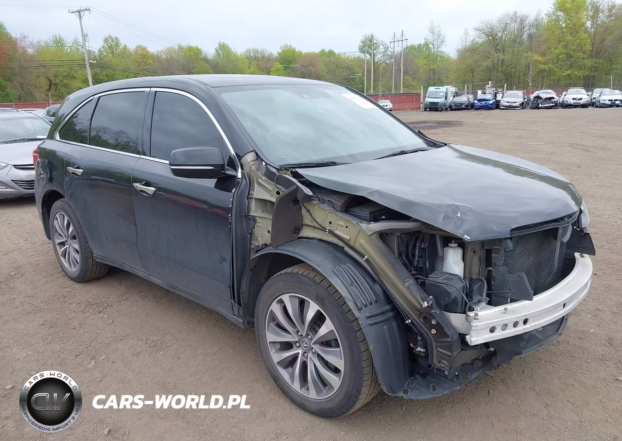2014 Acura Mdx Technology Package VIN:5FRYD4H40EB003719 - 6
