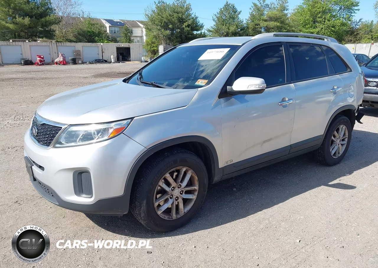 2015 Kia Sorento Lx V6 VIN:5XYKTDA7XFG606024 - 2