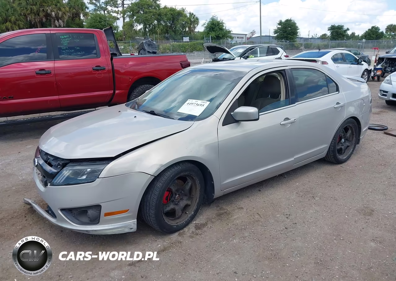 2010 Ford Fusion Se VIN:3FAHP0HA0AR387121 - 2