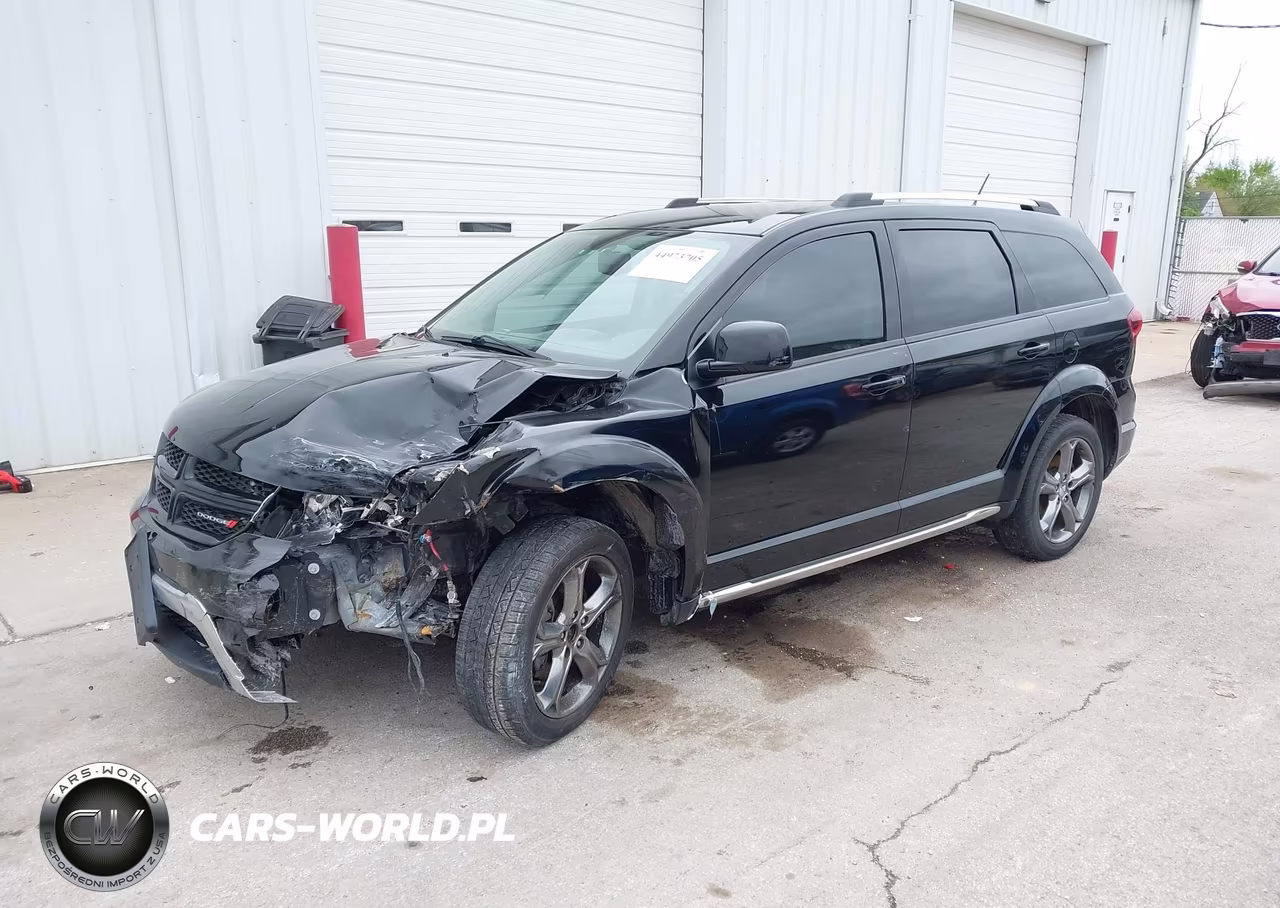 2017 Dodge Journey Crossroad Plus Awd VIN:3C4PDDGG6HT703923 - 2