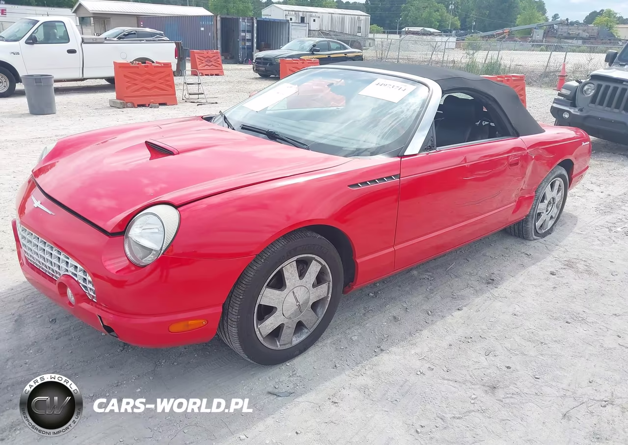 2002 Ford Thunderbird VIN:1FAHP60A62Y108482 - 2
