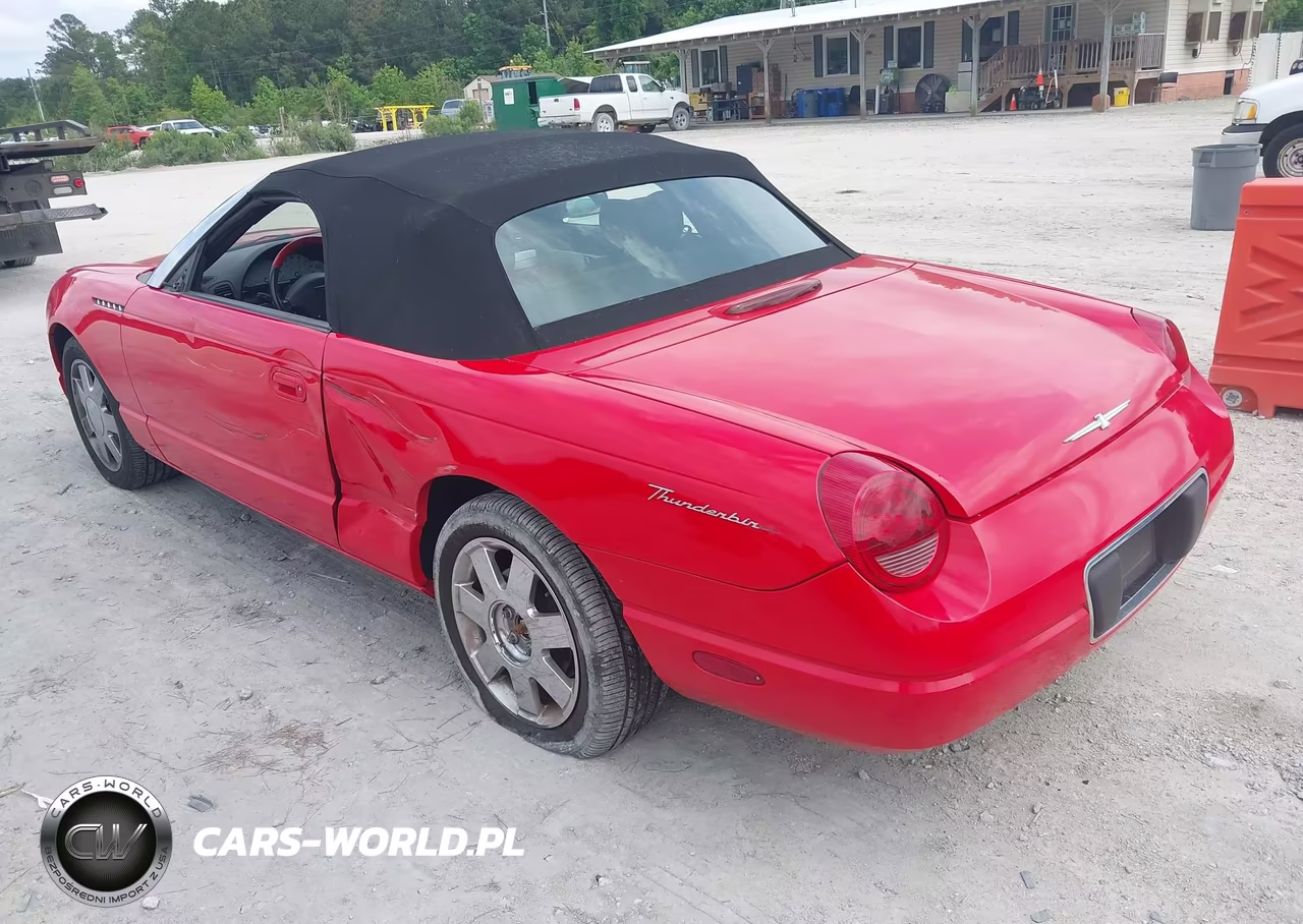 2002 Ford Thunderbird VIN:1FAHP60A62Y108482 - 3