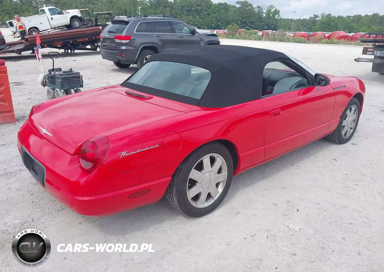 2002 Ford Thunderbird VIN:1FAHP60A62Y108482 - 4
