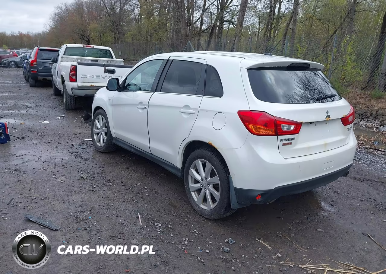 2014 Mitsubishi Outlander Sport Se VIN:4A4AR4AU4EE018474 - 3