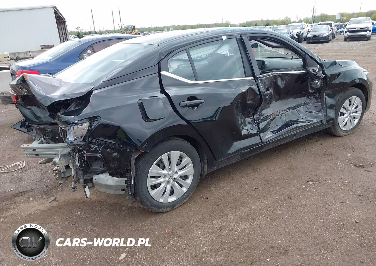 2025 Nissan Sentra S VIN:3N1AB8BVXSY286635 - 4
