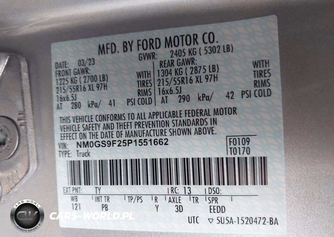 2023 Ford Transit Connect Xlt Passenger VIN:NM0GS9F25P1551662 - 9