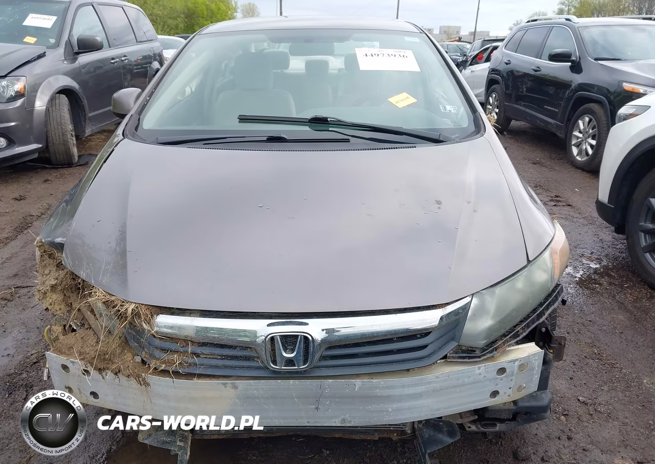 2012 Honda Civic Lx VIN:19XFB2F52CE070243 - 13