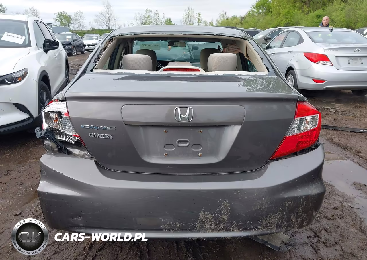 2012 Honda Civic Lx VIN:19XFB2F52CE070243 - 17