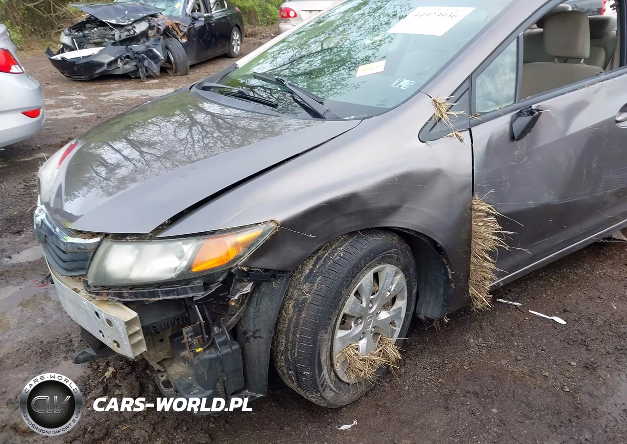 2012 Honda Civic Lx VIN:19XFB2F52CE070243 - 6