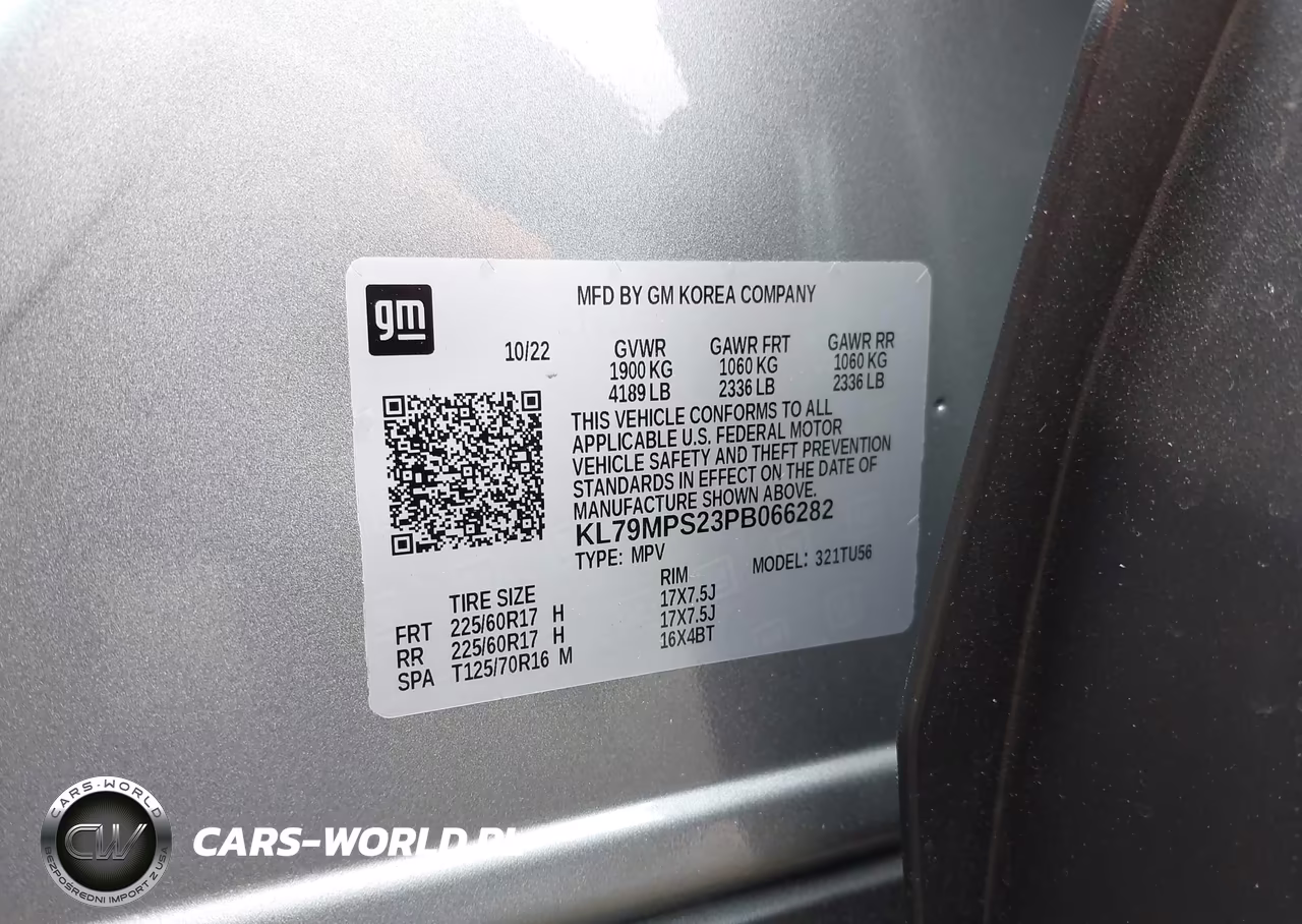 2023 Chevrolet Trailblazer Fwd Lt VIN:KL79MPS23PB066282 - 9
