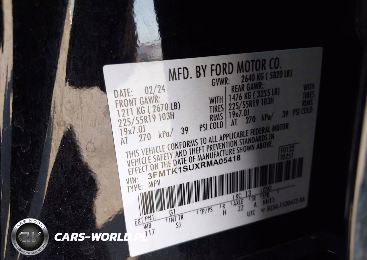 2024 Ford Mustang Mach-E Select VIN:3FMTK1SUXRMA05418 - 9