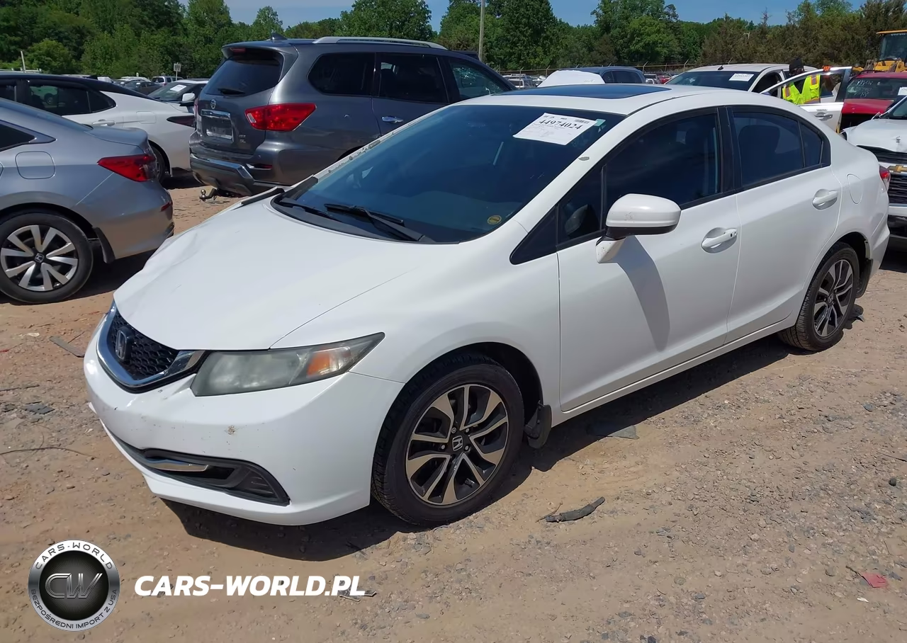 2014 Honda Civic Ex VIN:19XFB2F84EE043977 - 2
