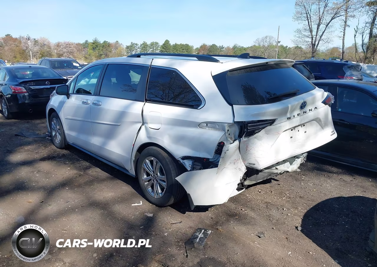 2022 Toyota Sienna Xse VIN:5TDDSKFC3NS073652 - 3