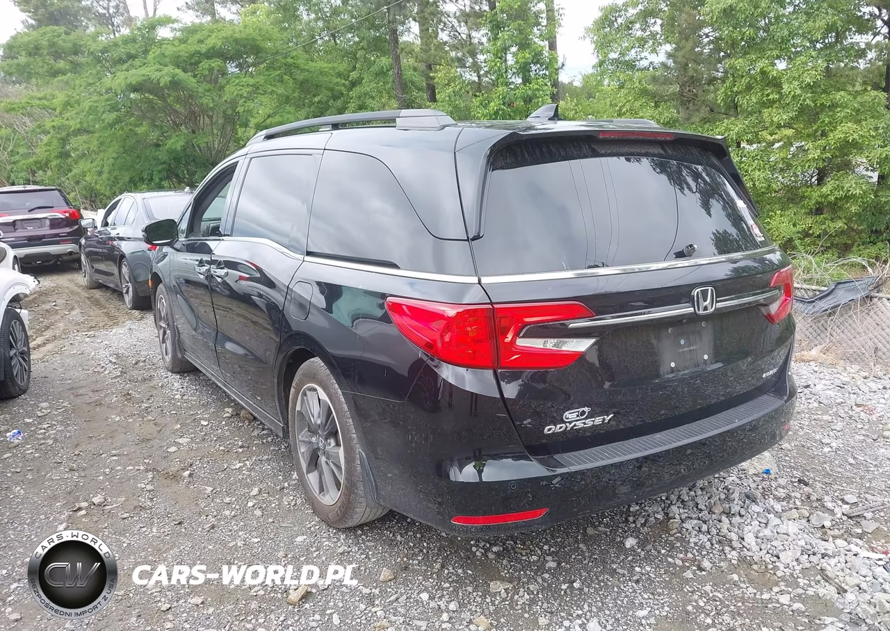 2022 Honda Odyssey Elite VIN:5FNRL6H96NB002865 - 3