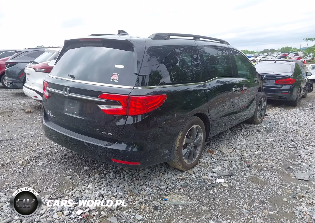 2022 Honda Odyssey Elite VIN:5FNRL6H96NB002865 - 4